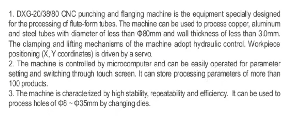 CNC hole punching machine - Ginseng